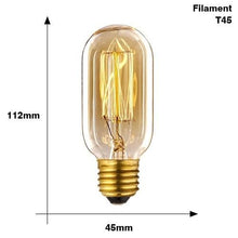 Load image into Gallery viewer, Retro Edison Bulb ST64 A19 T45 G80 G95 G125 Incandescent Light Bulb E27 220V 40W filament bulb lighting tubes Edison
