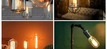 Load image into Gallery viewer, Retro Edison Bulb ST64 A19 T45 G80 G95 G125 Incandescent Light Bulb E27 220V 40W filament bulb lighting tubes Edison
