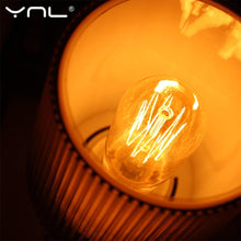 Load image into Gallery viewer, Retro Edison Bulb ST64 A19 T45 G80 G95 G125 Incandescent Light Bulb E27 220V 40W filament bulb lighting tubes Edison
