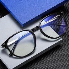 Load image into Gallery viewer, Retro Glasses Radiation Protection Optical Nearsight Frame For Men  And Women Anti Blue Computer Eyewear Unisex Blue Light Blocking Glasses Stylish Eyewear Comfortable Eye Protection UV Glare -1 -1.5 -2.0 -2.5
