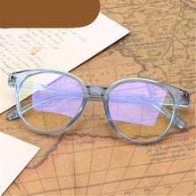 Load image into Gallery viewer, Retro Glasses Radiation Protection Optical Nearsight Frame For Men  And Women Anti Blue Computer Eyewear Unisex Blue Light Blocking Glasses Stylish Eyewear Comfortable Eye Protection UV Glare -1 -1.5 -2.0 -2.5
