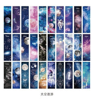 Load image into Gallery viewer, Retro Image Collection Paper Bookmarks Bookmarks For Books Share Book Markers Tab For Books Stationery Creative Poetic Bookmarks Painting Style Bookmarks Literary Bookmarks Message Cards Book Notes Paper Page Holder Reading Bookmarks For Women Men Kids
