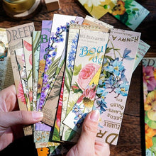 Load image into Gallery viewer, Retro Image Collection Paper Bookmarks Bookmarks For Books Share Book Markers Tab For Books Stationery Creative Poetic Bookmarks Painting Style Bookmarks Literary Bookmarks Message Cards Book Notes Paper Page Holder Reading Bookmarks For Women Men Kids
