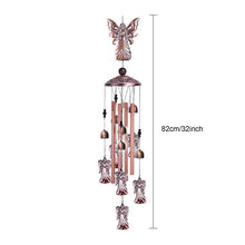Load image into Gallery viewer, Retro Metal Romantic Wind Catcher Animal Wind Chime Iron Art Wind Bell Tubes Aluminum Tubes Hanging Art Wind Bell Gift Hanging Pendant Ornament For Home Xmas Mom Gifts Festival Balcony Garden Decoration
