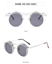 Load image into Gallery viewer, Retro Metal Round Circle Frame Sunglasses For Men New Fashionable New Round Shape Style Glasses For Women New Vintage Luxury Style Retro Sunglasses

