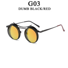 Load image into Gallery viewer, Retro Metal Round Circle Frame Sunglasses For Men New Fashionable New Round Shape Style Glasses For Women New Vintage Luxury Style Retro Sunglasses
