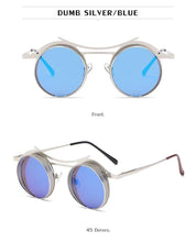 Load image into Gallery viewer, Retro Metal Round Circle Frame Sunglasses For Men New Fashionable New Round Shape Style Glasses For Women New Vintage Luxury Style Retro Sunglasses
