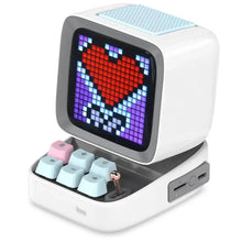 Load image into Gallery viewer, Retro Pixel Art Bluetooth Speaker and Alarm Clock
