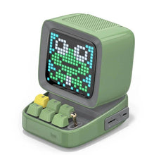 Load image into Gallery viewer, Retro Pixel Art Bluetooth Speaker and Alarm Clock
