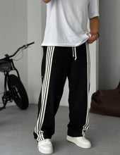 Load image into Gallery viewer, Unisex Oversize Tearaway Track Pants with Side Stripes
