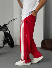 Load image into Gallery viewer, Unisex Oversize Tearaway Track Pants with Side Stripes
