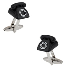 Load image into Gallery viewer, Retro Telephone Cufflinks
