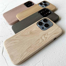 Load image into Gallery viewer, Retro Ultra Thin Wooden Texture Phone Cases For iPhone 14 13 12 11 Pro Max XS MAX XR XS X 7 8 Plus anti-skid Soft Cover Vintage Wooden Unique Classy &amp; Fully Protective Phone Case
