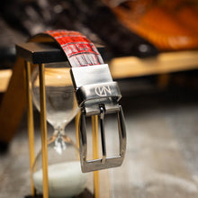 Load image into Gallery viewer, Riccardo Belt Black Cherry

