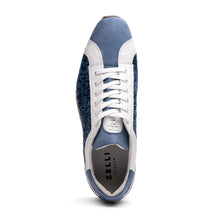 Load image into Gallery viewer, 65-375-BLU RIPI Calfskin Hand Weave Sneaker Blue
