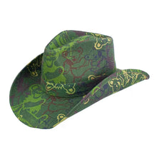 Load image into Gallery viewer, Peter Grimm Grateful Dead River Drifter - Cotton Cowboy Hat
