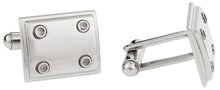Load image into Gallery viewer, Riveted Stainless Cufflinks
