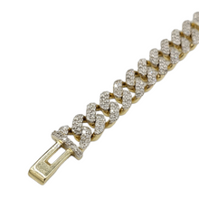 Load image into Gallery viewer, 10K Gold- Iced Out Diamond Miami Cuban Chain (10mm)

