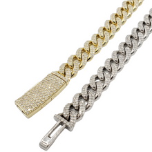 Load image into Gallery viewer, 10K Gold- Iced Out Diamond Miami Cuban Chains (10mm)
