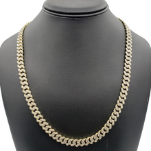 Load image into Gallery viewer, 10K Gold- Iced Out Diamond Miami Cuban Chain (10mm)
