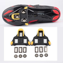 Load image into Gallery viewer, Road Bike Cycling Shoe Pedal Cleats Bicycle Accessories Road Bike Cleats For Cleats- Indoor Outdoor Spin Cycling Pedals Cleat &amp; Bicycle Clips Set
