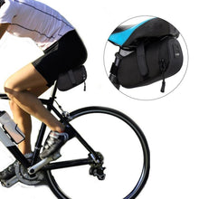 Load image into Gallery viewer, Road Bike Storage Bag Waterproof Bicycle Bags Pouch Cycling Bike Tail Rear Seat Bag  Bicycle Accessories Bike Storage Frame Bag Bicycle Front Tube Triangle Water Resistant Cycling Pack Strap On Pouch Bike Accessories Tool Accessible Storage Bag
