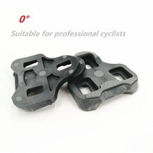 Load image into Gallery viewer, Road Pedal Cycling Shoes Cleats Self Locking Pedal Anti-Slip Cleat Compatible Look Road Bike Cycling Accessories Road Bike Cleats For Speed Cleats Indoor Outdoor Spin Cycling Pedals Cleat And Bicycle Clips Set
