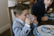 Load image into Gallery viewer, Robin Egg Stripe - Boys Bow Tie
