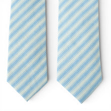 Load image into Gallery viewer, Robin Egg Stripe - Men's Tie
