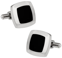 Load image into Gallery viewer, Robust Black Cufflinks
