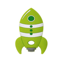 Load image into Gallery viewer, Rocket Silicone Baby Teether Rodent Baby Teething Toys Chewable Animal Shape Baby Products Nursing Gift
