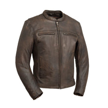 Load image into Gallery viewer, Rocky Men's Motorcycle Leather Jacket

