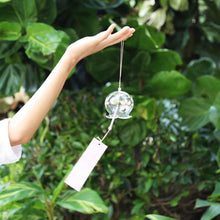 Load image into Gallery viewer, Romantic Cherry Wind Bells Japanese Wind Bell Japan Wind Chimes Handmade Glass Pendant Furin Home Decors Spa Kitchen Office Decor Birthday Gift Outdoor or Indoor Home Decors
