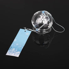 Load image into Gallery viewer, Romantic Cherry Wind Bells Japanese Wind Bell Japan Wind Chimes Handmade Glass Pendant Furin Home Decors Spa Kitchen Office Decor Birthday Gift Outdoor or Indoor Home Decors

