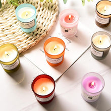 Load image into Gallery viewer, Romantic Handmade Scented Candle Candles for Home Scented Candle Fall Candles  Wick Candle Soy Candles Essential Oil Candles Plant Essential Oil Small Jar Aromatherapy Candle Travel Candles Natural Soy Wax Home Decor
