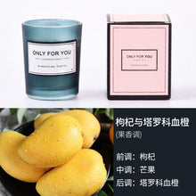 Load image into Gallery viewer, Romantic Handmade Scented Candle Candles for Home Scented Candle Fall Candles  Wick Candle Soy Candles Essential Oil Candles Plant Essential Oil Small Jar Aromatherapy Candle Travel Candles Natural Soy Wax Home Decor
