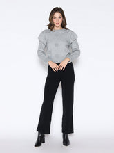Load image into Gallery viewer, Rose Crochet Pullover Sweater
