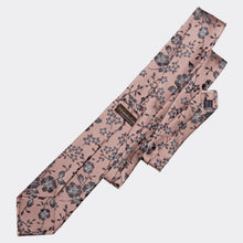Load image into Gallery viewer, Silvio - Silk Jacquard Tie - Dusty Rose
