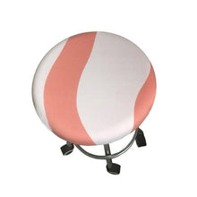Load image into Gallery viewer, Round Chair Cover Bar Stool Cover Elastic Seat Cover Home Chair Slipcover Round Chair Bar Stool Floral Printed Padded Round Bar Stool Cover Cushion With Elastic Fabric Round Chair Seat Cushion For Wooden Metal Stools 30-40cm
