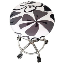 Load image into Gallery viewer, Round Chair Cover Bar Stool Cover Elastic Seat Cover Home Chair Slipcover Round Chair Bar Stool Floral Printed Padded Round Bar Stool Cover Cushion With Elastic Fabric Round Chair Seat Cushion For Wooden Metal Stools 30-40cm
