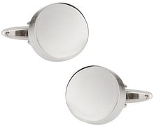 Load image into Gallery viewer, Round Engravable Cufflinks

