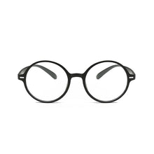Load image into Gallery viewer, Round Frame Reading Glasses Stylish Anti Blue Light Eyeglasses Ultra Light Reading Glasses Portable Gift For Parents Unisex Stylish Eyeglasses Glasses Clear Lens Women Men Eyewear Anti Blue Light Glasses
