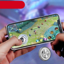 Load image into Gallery viewer, Round Game Joystick For Mobile Phone Rocker Tablet Android, Metal Button Controller With Suction Cup Mobile Phone Game Joystick Game Control Touch Screen Joypad Game Controller
