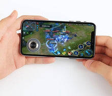 Load image into Gallery viewer, Round Game Joystick For Mobile Phone Rocker Tablet Android, Metal Button Controller With Suction Cup Mobile Phone Game Joystick Game Control Touch Screen Joypad Game Controller
