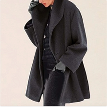 Load image into Gallery viewer, Round neck loose hooded woolen cloth - # GIAA23210005
