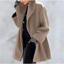 Load image into Gallery viewer, Round neck loose hooded woolen cloth - # GIAA23210005
