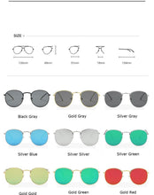 Load image into Gallery viewer, Round Style New Oval And Retro Shape  Sunglasses For Women New Elegant Design Eyewear For Women Men Small &amp; New Round Glasses For Men &amp; Women
