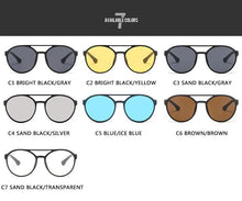 Load image into Gallery viewer, Round Vintage Sunglasses Retro Eyewear For Men Women Classic Sunglasses For Women &amp; Men Retro Style Goggles In Round Shape Flip Up Driving Glasses Vintage Style &amp; Fashionable  Eyewear
