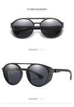 Load image into Gallery viewer, Round Vintage Sunglasses Retro Eyewear For Men Women Classic Sunglasses For Women &amp; Men Retro Style Goggles In Round Shape Flip Up Driving Glasses Vintage Style &amp; Fashionable  Eyewear
