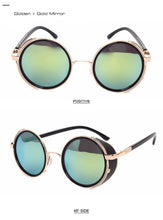 Load image into Gallery viewer, Round Vintage Sunglasses Retro Eyewear Style Sunglasses For Women New Retro Shape Coating Sunglasses For Men New Round Shape  Sunglasses &amp; Classic Design Sunglasses
